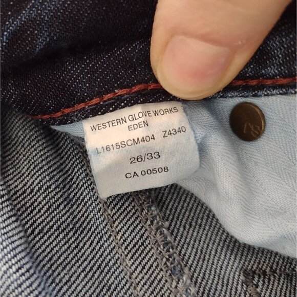 Silver Jean Womens 26 X 33 Eden Flare Leg Deconstructed Distressed Dark Wash - Picture 8 of 8